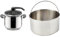 Lagostina Mia Lagoeasy'Up Pentola A Pressione, 7 L, Acciaio Inox 18/10, 22 Cm & Accessorio Per Pentola A Pressione Cestello Cuocivapore, Acciaio Inox, Diametro 18 Cm Per CapacitÀ 7 Litri