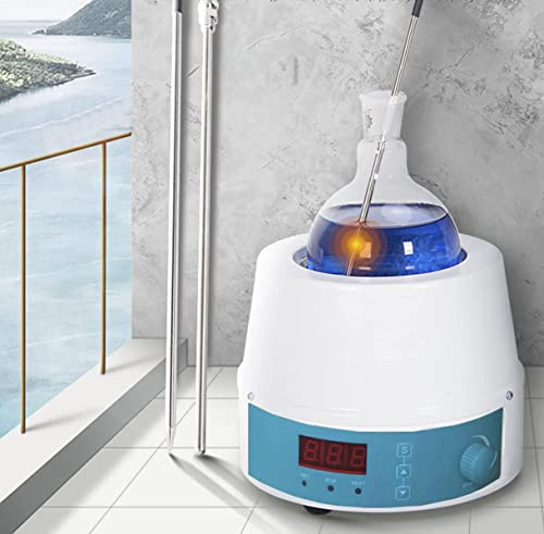 PreAsion 110V Digital Heating Mantle with Magnetic Stirring, 1000ml Magnetic Stirrer Heating Mantle for Liquid Heating