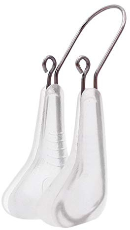 Gkhowiu 1 x pont de nez en silicone sculptant le nez correcteur amincissant Masseur Beauté Transparent