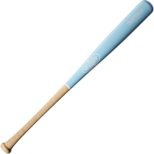 Louisville Slugger Unisex-Erwachsene Original Mix Blue 33 Baseballschläger, Hellblau/Natur