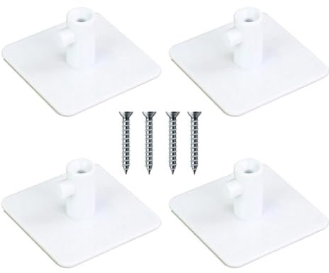 Stand Mixer Holders Set, 4 Pcs Kitchen Storage Organizer with Adhesive/Screw Mount, Securely Organizes Mixer Attachments and Tools, Saving Space and Improving Accessibility for Baking Essentials