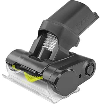 Ryobi RSVMBB Mini Turbo Spazzola Motorizzata 13cm, con Mote a Spazzola e Luce LED, Larghezza Rullo 10,5 cm