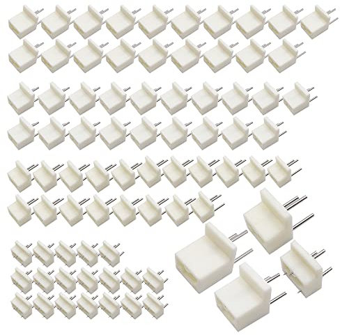 HLIWS 80 Pcs Picture Hooks,Non-Trace Picture Hook for Hard Wall,Meter Box Hook,for Hardwall Drywall Painting Wedding Photos(4 Sizes)