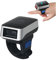 Sxhlseller 1D Bluetooth Barcode Scanner mit tragbarem Ring, 270 Grad Drehung, 3 Anschlussmöglichkeiten, Freihand-Minifinger-Barcodescanner