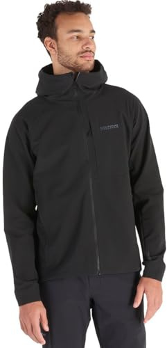 MARMOT Herren Pinnacle Driclime Hoody Warme Fleecejacke, Full Zip Outdoorjacke, atmungsaktive und winddichte Funktionsjacke, dehnbar, packbar, ideal zum Wandern (1er Pack)