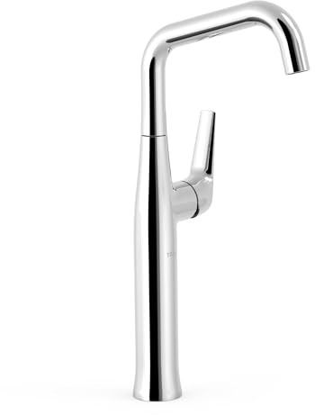 TRES 28184701 FUJI Grifo Monomando Caño XXL con Maneta Lateral Waschbecken Color Cromo