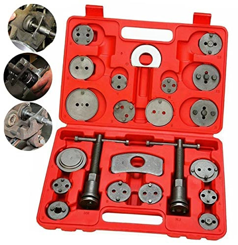 vland carlamp 22 Stück Universal-Bremskolben-Reset-KitBremskolben-Reset-WerkzeugKolben-Reset-Auto-Spezialwerkzeug,Auto-Bremsbeläge zurückkehren Reparatur-Kit