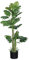 160cm Artificial Monstera Turtle Backed Leafs Potted Plant, Real-Touch Polyethylene Green Faux Plant, Tall Decorative Fake Plant for Home, Wedding, Party, and Office Decor, Ideal for All Occasions