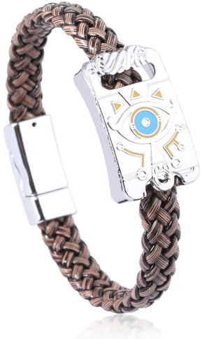 PIIMNT Zelda Armband, Zelda Bracelet, Legend of Zelda Armbänder Zelda Schmuck Geburtstag, Zelda Kette Gifts, Zelda Schmuck Cosplay Zubehör Geschenke für Junge Mädchen