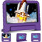 fezawio Tableta Infantil, Tableta Android 11, 7 Pulgadas, 2GB Ram 32gb ROM (TF 512gb), Control Parental, WiFi 6, Funda eva, Morado