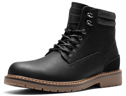 Bruno Marc Bottes Hiver Hommes Bottines Courtes,Noir,42