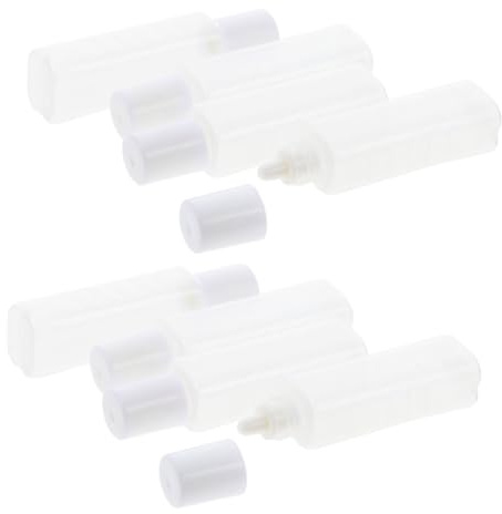 LRXIYODE 30 Stück Kleine Austauschbare Pp Flaschen 30ml Leichte Multifunktionale Reisebehälter zum Befüllen für Unterwegs und Handtasche Einfaches Design