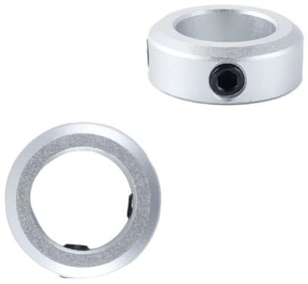 Ausi 4er-Set Stellringe Welle 30 mm Bohrung 45 x 15 mm Breite Wellensicherungsring Tiefenanschlagringe für Rad Schubkarre Achse Getriebebaugruppe CNC-Werkzeugmaschinen