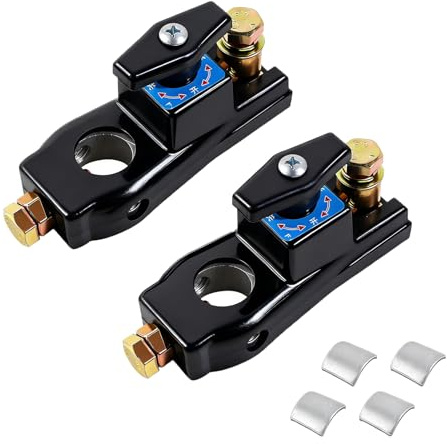 2 Stück Batterie Trennschalter Batterieschalter for Car Truck Boat