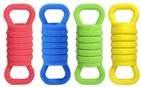 ICDKOYK 4 Stück Silikongel Fingerspielzeuge, tragbare Fidget Rollen, Stressabbau und linderung, einfache sensorische Anwendung, geeignet für Erwachsene und