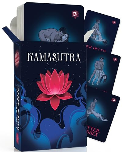 Kamasutra Sexspiel, Sex Spielzeug für Paare, Erotisches Sexspielzeug ab 18 | Sex-Kartenspiel zu Zweit, Erotikspiele Erwachsene, Pärchen Karten Spiele, Sexy Partner Geschenke, Couple Toys, Valentinstag