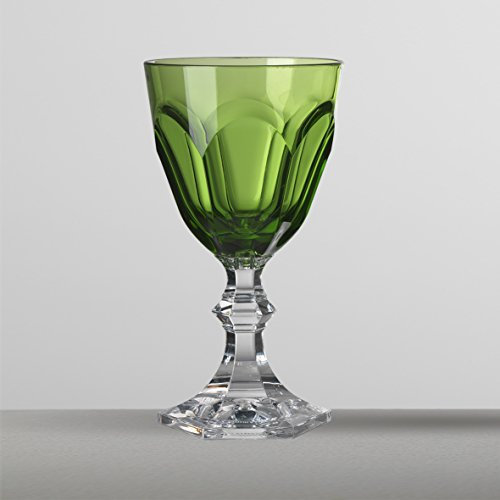 Mario Luca Giusti Set 6 Verre à Eau Dolce Vita Vert