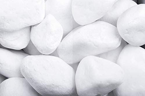 1 kg – 25 kg de gravier Carrara – Marbre blanc – Grain 40–60 mm 5 kg