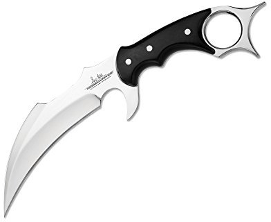 United Cutlery Gil Hibben Karambit Fahrtenmesser Schwarz - Silber, Klingenlänge: 13,7 cm, 02UC004