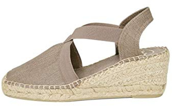 Toni Pons TER - Vegane Keil-Espadrille für Damen Baumwolle.