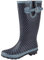 Stormwells ® Ladies Wide Calf Wellies Wellington Boots Plus Extra Comfort Memory Foam Insoles Sizes UK 3-9 (4 UK, Pale Blue Polka Dot)
