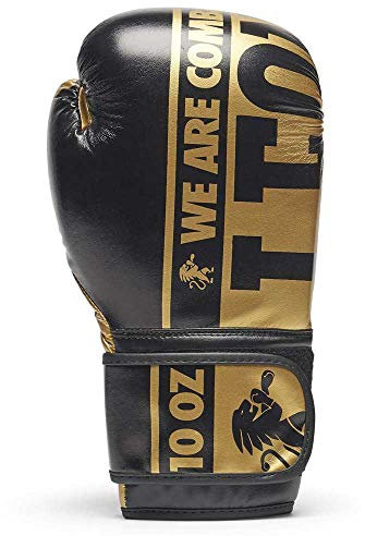 LEONE 1947 Nexplosion Guantes Boxe Nexplosion-GN322, Adultos Unisex, Negro, 16Oz