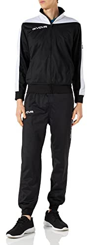 Givova TUTA ROMA TRIACETATO NERO/BIANCO Tg. XL