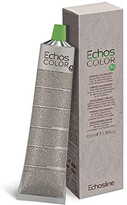 Crema colorante 8.0 sin ppd ni resorcina. Con té verde bio Echosline