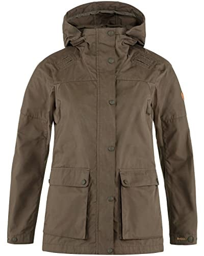 Fjällräven Damen Forest Hybrid Jacke, Dark Olive, S