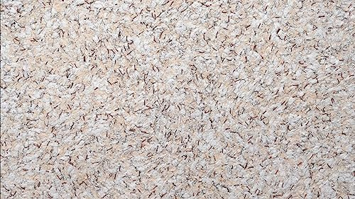 WOBAMOUR Baumwollputz Deluxe 44 - Grobe Flüssigtapete mit verschiedenen Effekten - 1kg ausreichend für ca. 4m²