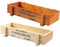 Zerodeko Blumenkasten Aus Holz 2 -Pflanzkasten Rechteckiger Übertopf Vintage-Topf Bauernhaus Blumenkasten Blumenschale Gartendekoration für Gartenlandschaft Blumenkästen Aus Holz