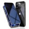 OMGZONE Privacy Case for iPhone 14 Pro Magnetic Cover,Screen Protector built-in Anti-peep Tempered Glass Full Cover with Camera Protector,360 Degree Metal Bumper Case for iPhone 14 Pro,Black