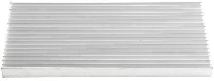 Jadeshay Dissipatori LED 1pc Dissipatore di Calore in Alluminio Heatsink per Dispositivi a Semiconduttore a Transistor a luce LED ad alta Potenza, 300 * 140 * 20 MM, Bianco