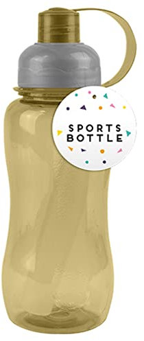 Zale Yardley Water Bottle 700ml, Sports Water Bottle with Ice Core, Non-Toxic Eco-Friendly Plastic Drinking Bottle for School, Sports, Running, Gym, Fitness, Yoga, Camping and Outdoor (Yellow)