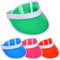APOMOONS Unisex Sun Visor, 4 PCS Visor Hat 80s Fancy Dress Pub Golf Visor in 4 Neon Colours for Golf, Tennis, Poker Party and Baseball