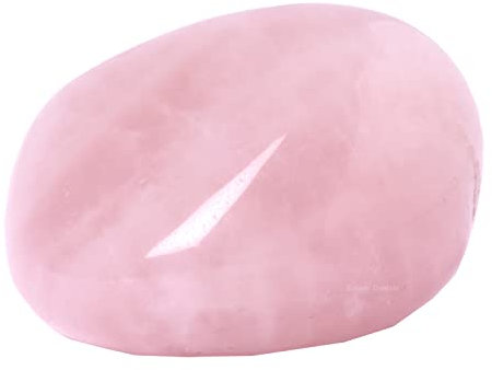 Rose Quartz Healing Crystal Stones, 1.25-2.0 Large Reiki Healing Gemstones Natural Tumbled Polished Stones for Energy Witchcraft Therapy Meditation
