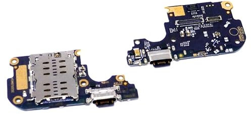 handywest Kompatibel für Xiaomi Mi 10 Lite 5G Ladebuchse Flex TYP-C SIM-Karte SIM Card Leser Flexkabel Flexcable USB Dock Connector C USB Charger Charging Buchse Mikrofon Microphone