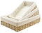 Aufbewahrungskorb, Korb Geflochten aus Papierseil, Körbchen Wickeltisch Organizer, Korb Aufbewahrung für Badezimmer Spielzeug Kinderzimmer Wohnzimmer, Beige
