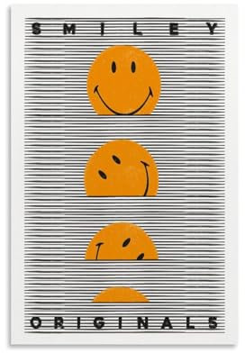 KVIINKD Smiley® Sonnenuntergangs-Poster, Wohnzimmer, Schlafzimmer, Dekoration, moderne ästhetische Wandkunst, Poster, Geschenk für Freunde, ungerahmt, 20 x 30 cm