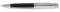 X17 X47-Kugelschreiber No.1, Drehmechanik, edel, kurz: nur 10,5 cm, chrom/schwarz