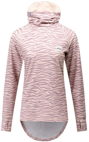 Eivy Damen Icecold Gaiter Top T-Shirt, Pastel Zebra, XS EU