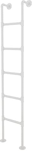 Space Saving Lightweight Vertical Twin Bunk Bed Ladder for Home/Loft/Dormitory Modern Design (150cm/59inch)