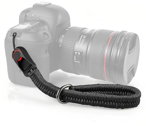 JEYORZY Cinghia Polso Fotocamera, Fotografica a Sgancio Rapid Laccio da Polso, Cordino da Polso Laccio Fotocamera Accessori Macchina Fotografica Cinghia Fotocamera Compatibile con Diverse Fotocamer