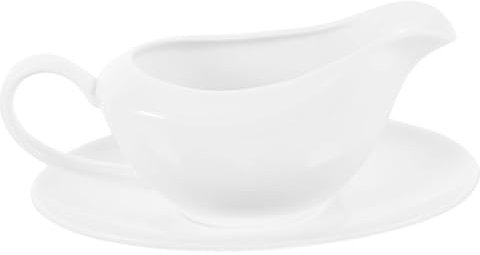 ABOOFAN Milchkrug Aus Keramik Mit Griff Sauciere Restaurant Soßenkrug Aus Keramik Untertassen Mit Henkel Passend Für Milch Sahne Und Saucen