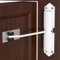 Ferme Porte Automatique,Ferme Porte Force De Fermeture Réglable,Groom Fermeture Porte Avec 6 Vis Et Tige De Réglage, Fermeture Porte Adapté Maison, Chambre, Bureau (Blanc)