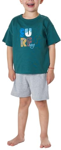 Schiesser Jungen Schlafanzug Set Pyjama kurz - 100% Organic Bio Baumwolle - Größe 92 bis 140