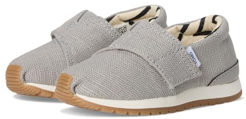 TOMS Resident Plus Sneaker, Drizzle Grey Heritage Canvas, 23.5 EU