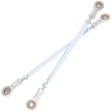 SECFOU Kit de 2 Biellettes de Direction pour ATV en Acier Inoxydable, Haute Durabilité, Remplacement pour Quad et Véhicule Tout-