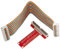 AZDelivery 40 Pins GPIO Breakout Board und kompatibles Flachband Ribbon Kabel kompatibel mit Raspberry Pi