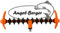 Angel-Berger Spezi Feederauflage Rutenauflage Feedern Rutenhalter Feeder Rod Rest Feederablage Angelrutenhalter - Eiche, Schwarz/Orange/Grün, 24cm, Ideal für Grundangeln mit Futterkörben